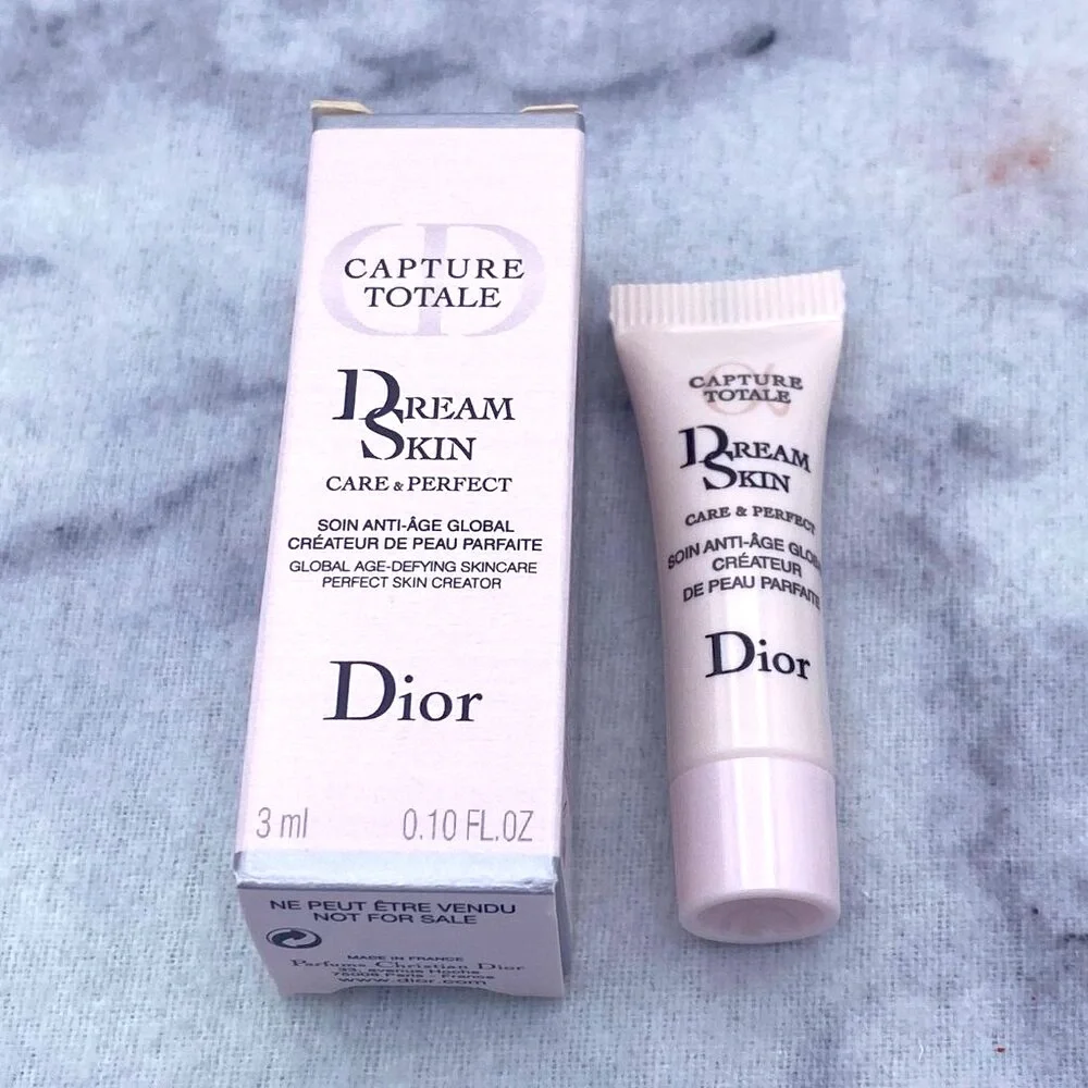 Dior Beauty Set-White Pouch,Foundation,Mascara,Lipstick,Primer-8pc-BOXED-NEW